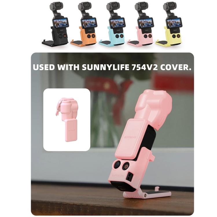 For DJI OSMO Pocket 3 Sunnylife Multifunctional Magnetic Mount Tabletop Base Bracket(Yellow) - free shipping - PMC TechLife - Order now!