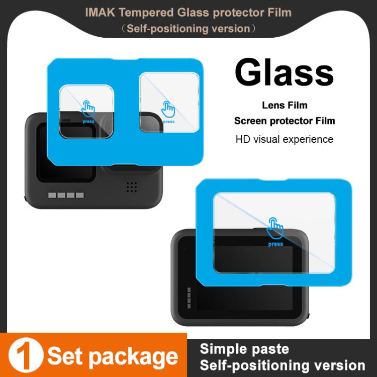 For GoPro HERO12 Black imak Tempered Glass Film with Camera Lens Film, Self-positioning Version - free shipping - PMC TechLife - Order now!