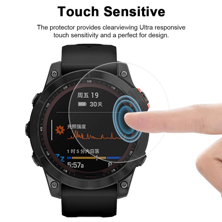 For Garmin Fenix 7 5pcs xDfind Soft Hydrogel Film Full Cover Front Protector - free shipping - PMC TechLife - Order now!