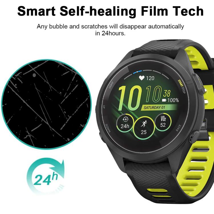 For Garmin Forerunner 265S 42mm 5pcs xDfind Soft Hydrogel Film Full Cover Front Protector - free shipping - PMC TechLife - Order now!