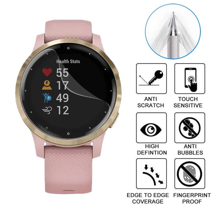 For Garmin Vivoactive 4S 5pcs xDfind Soft Hydrogel Film Full Cover Front Protector - free shipping - PMC TechLife - Order now!