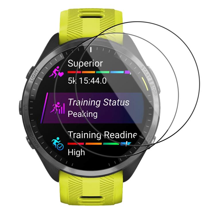 For Garmin Forerunner 965 2pcs xDfind Curved 3D Composite Material Soft Film Screen Protector - free shipping - PMC TechLife - Order now!