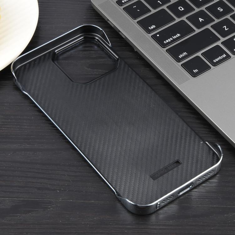 For iPhone 15 Pro Max Electroplating Frameless Frosted Anti-Glare PC MagSafe Phone Case(Silver White) - free shipping - PMC TechLife - Order now!