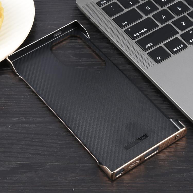 For Samsung Galaxy S23 Ultra 5G Electroplating Frameless Frosted Anti-Glare PC MagSafe Phone Case(Desert Gold) - free shipping - PMC TechLife - Order now!