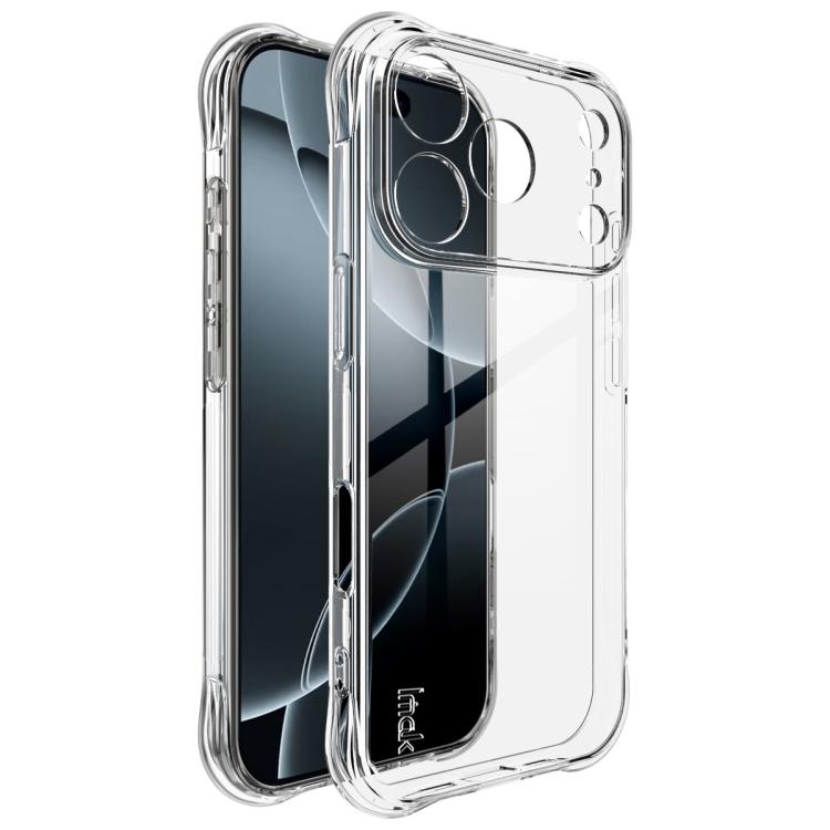 For iPhone 17 Pro imak Shockproof Airbag TPU Phone Case(Transparent) - iPhone 17 Pro Cases by imak | Online Shopping South Africa | PMC TechLife | Buy Now Pay Later Mobicred