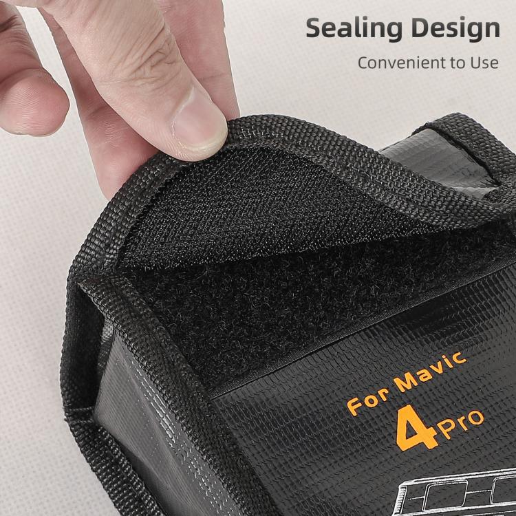 For DJI Mavic 4 Pro Sunnylife Battery Explosion-proof Safe Bag Protective Li-Po Safe Bag(For 2pcs Batteries) - free shipping - PMC TechLife - Order now!