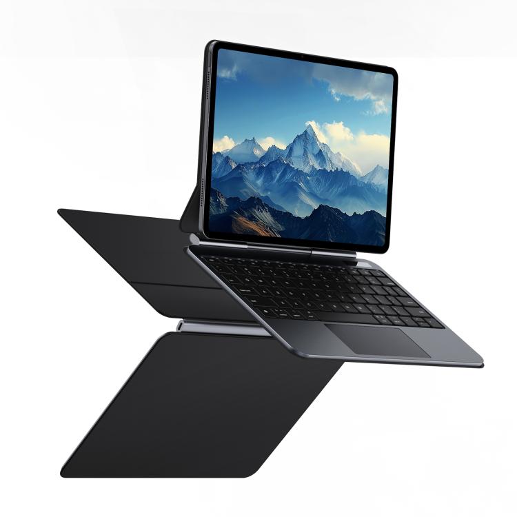 For iPad Air 11 2025 / iPad Pro 11 2022 DUX DUCIS MK Pro Series Floating Magnetic Keyboard Tablet Leather Case(Black) - free shipping - PMC TechLife - Order now!