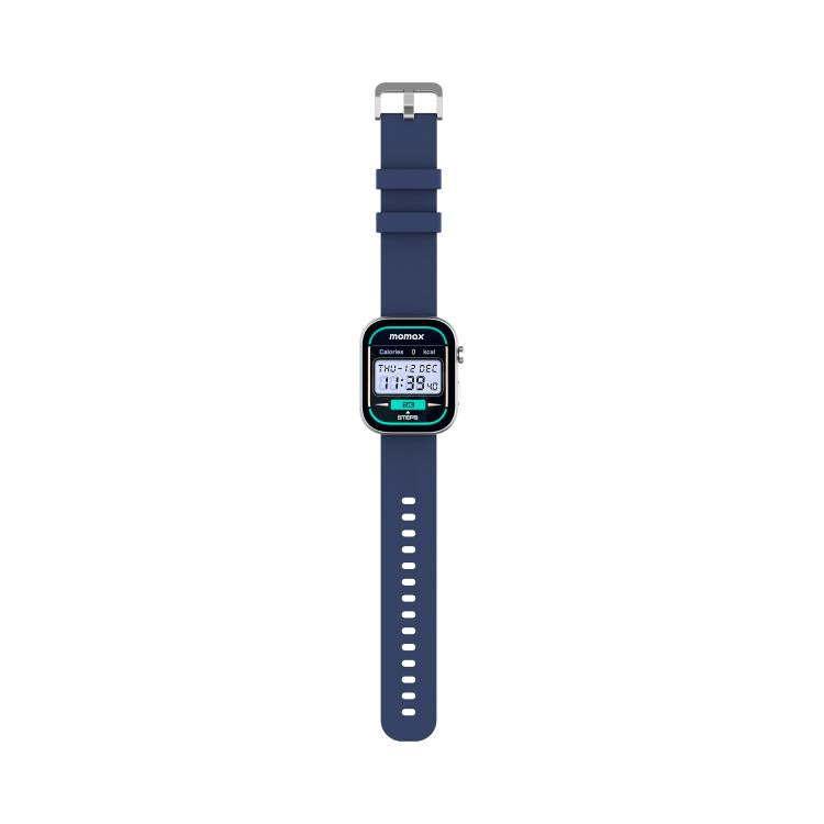 MOMAX SW3S 1.99 inch Screen 3ATM Waterproof Smart Sports Watch(Blue) - free shipping - PMC TechLife - Order now!