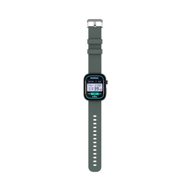 MOMAX SW3S 1.99 inch Screen 3ATM Waterproof Smart Sports Watch(Green) - free shipping - PMC TechLife - Order now!