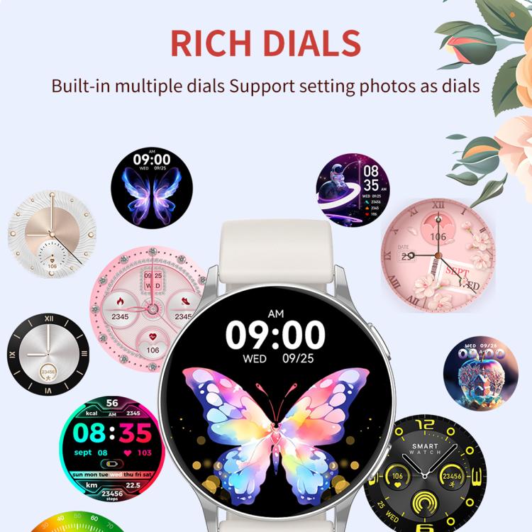 CY29 1.32 inch AMOLED Screen Female Smart Watch Supports COFIT APP(Black) - Smart Watches by PMC TechLife | Online Shopping South Africa | PMC TechLife | Buy Now Pay Later Mobicred