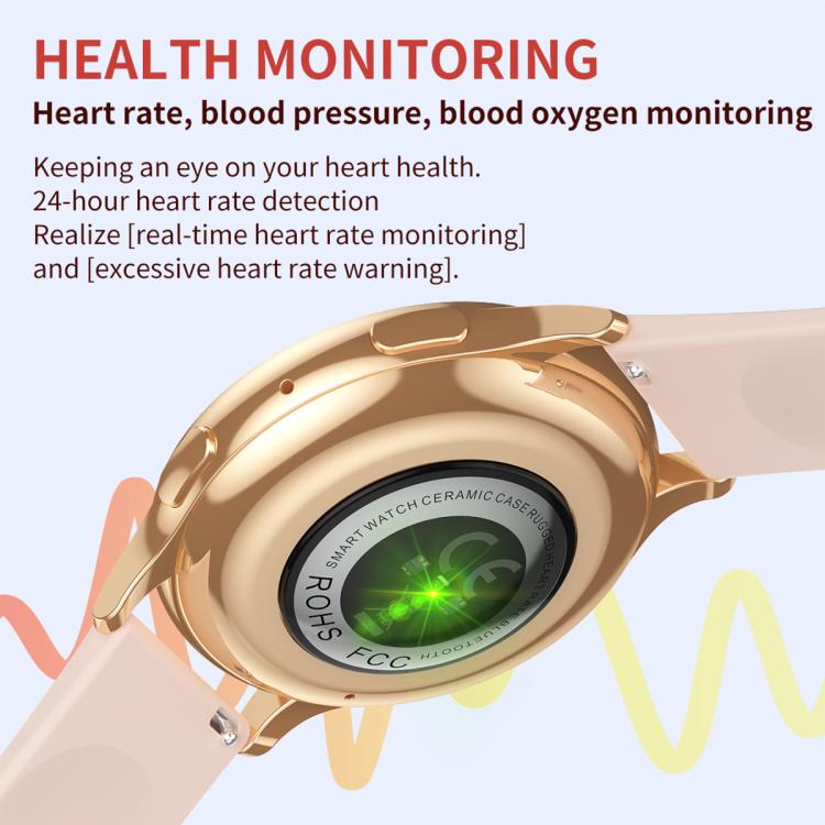 CY29 1.32 inch AMOLED Screen Female Smart Watch Supports COFIT APP(Gold Pink) - free shipping - PMC TechLife - Order now!
