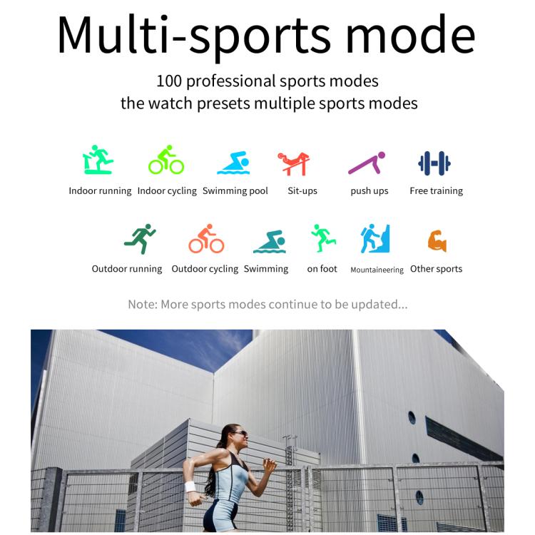 CY32 1.39 inch IPS Screen Sports Smart Watch Supports BT Call / COFIT APP(Black) - Smart Watches by PMC TechLife | Online Shopping South Africa | PMC TechLife | Buy Now Pay Later Mobicred