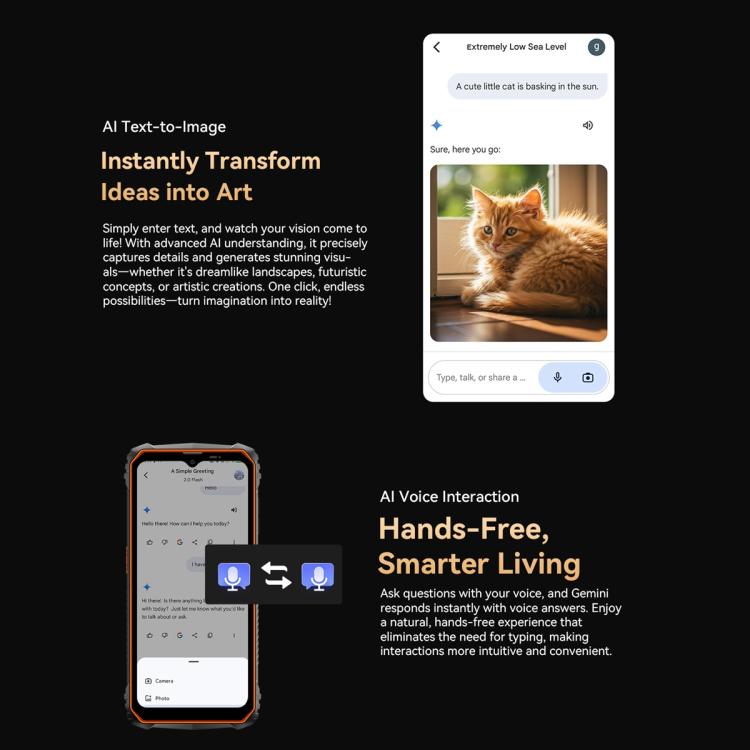 Blackview Oscal Marine 1, 4GB+128GB, 6.56 inch Android 15 Unisoc UMS9230E T615 Octa Core, Network: 4G, OTG, NFC(Black) - free shipping - PMC TechLife - Order now!