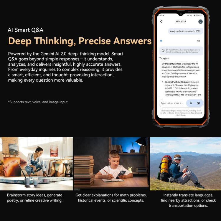 Blackview Oscal Marine 1, 4GB+128GB, 6.56 inch Android 15 Unisoc UMS9230E T615 Octa Core, Network: 4G, OTG, NFC(Orange) - free shipping - PMC TechLife - Order now!