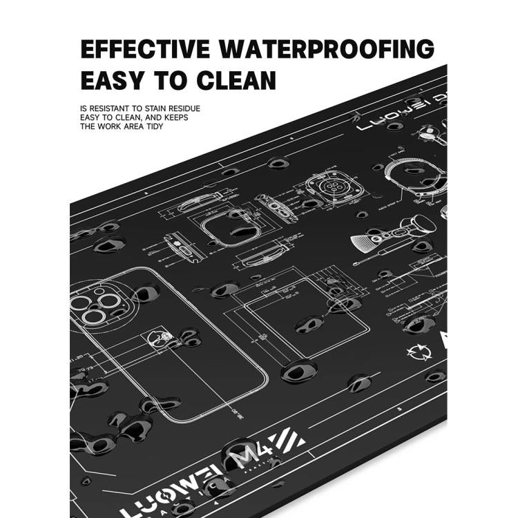 Luowei LW-M4 15.6-inch High-Temperature Resistant Insulation Silicone Repair Pad - free shipping - PMC TechLife - Order now!