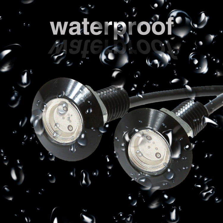 10 PCS 23mm 1.5W DC9-80V Motorcycle Eagle Eye Light Single Lens(Red Light) - Eagle Eye Lights by PMC TechLife | Online Shopping South Africa | PMC TechLife | Buy Now Pay Later Mobicred