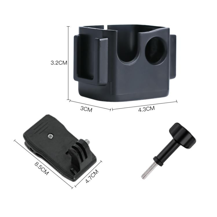 For DJI Osmo Pocket 3 Adapter Expansion Bracket Frame with Backpack Clip - free shipping - PMC TechLife - Order now!