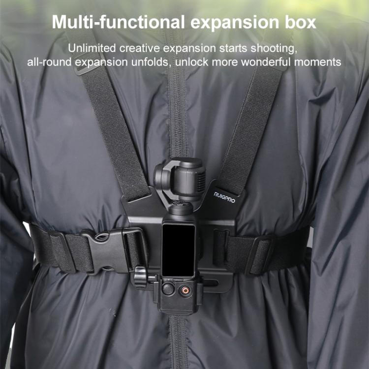 For DJI Osmo Pocket 3 Adapter Expansion Bracket Frame with Head Strap - free shipping - PMC TechLife - Order now!