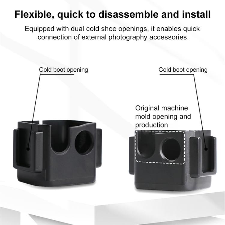 For DJI Osmo Pocket 3 Adapter Expansion Bracket Frame with Screw - free shipping - PMC TechLife - Order now!