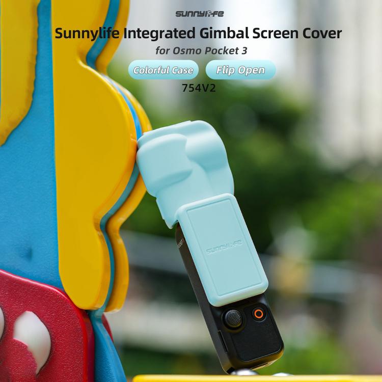 For DJI OSMO Pocket 3 Sunnylife Colorful Gimbal Cover Camera Protector Screen Protective Case(Orange) - free shipping - PMC TechLife - Order now!