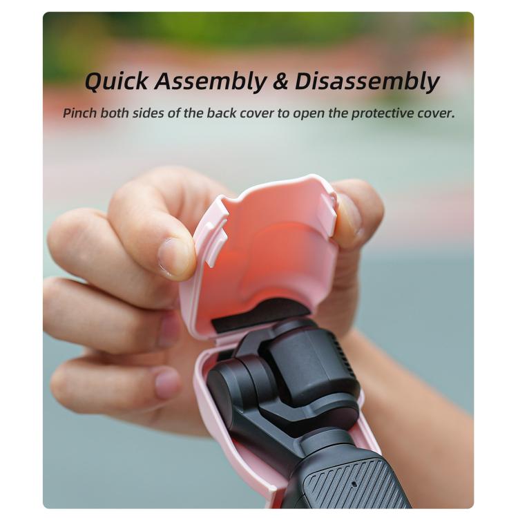 For DJI OSMO Pocket 3 Sunnylife Colorful Gimbal Cover Camera Protector Screen Protective Case(Black) - free shipping - PMC TechLife - Order now!