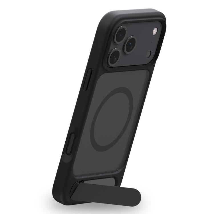 For iPhone 17 Pro Max Kalebol MagSafe Invisible Tilt Holder PC Hybrid TPU Case(Purple) - iPhone 17 Pro Max Cases by Kalebol | Online Shopping South Africa | PMC TechLife | Buy Now Pay Later Mobicred