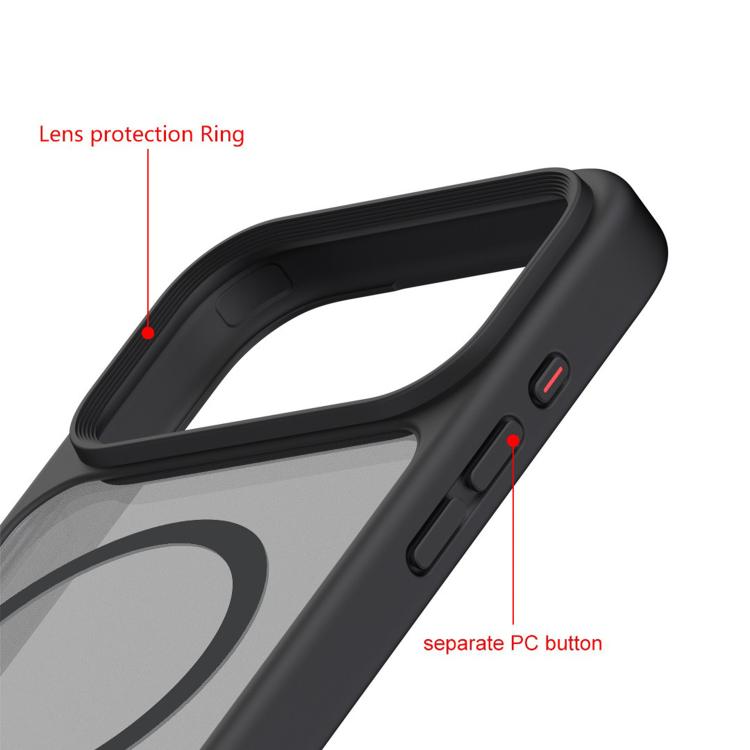 For iPhone 17 Pro Max Kalebol MagSafe Invisible Tilt Holder PC Hybrid TPU Case(Purple) - iPhone 17 Pro Max Cases by Kalebol | Online Shopping South Africa | PMC TechLife | Buy Now Pay Later Mobicred