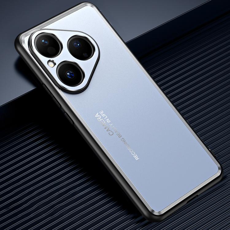For Huawei Pura 80 5G Frosted Metal Phone Case(Blue) - free shipping - PMC TechLife - Order now!