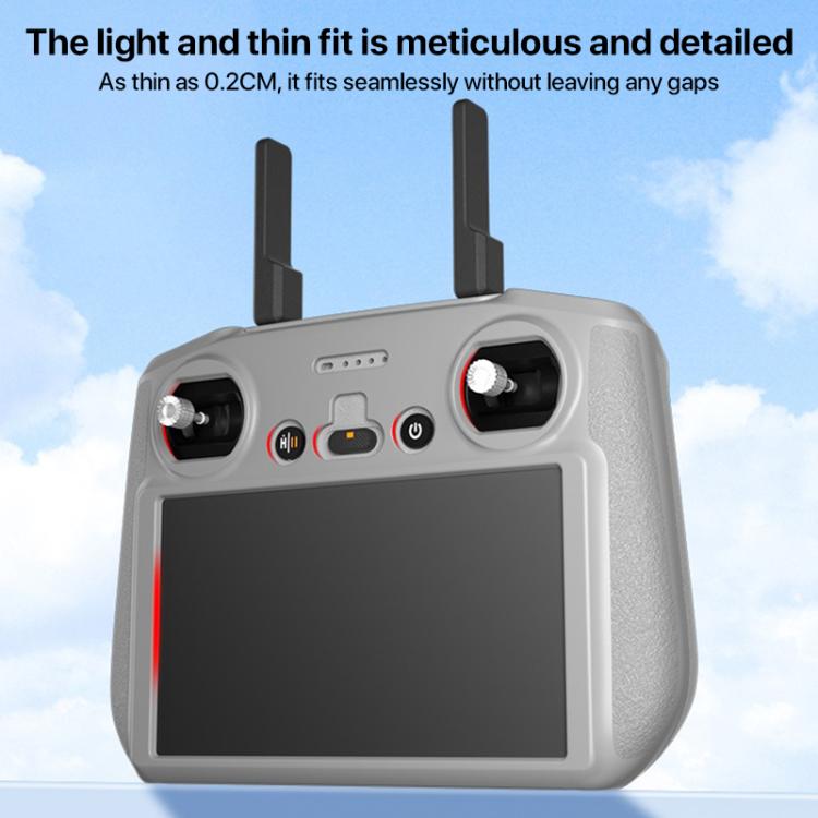 For DJI RC 2 Remote Control Shockproof Anti-scratch Silicone Case(Grey) - free shipping - PMC TechLife - Order now!