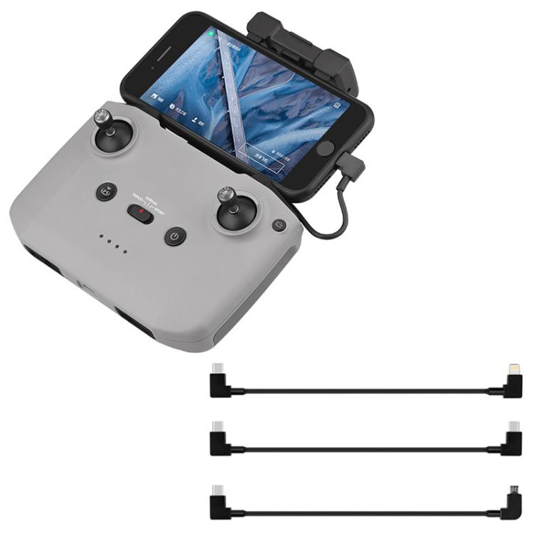 BRDRC Data Cable for DJI Mavic Air 2 / Air 2S / Mini 2, Type:30cm Type-C to Type-C - free shipping - PMC TechLife - Order now!