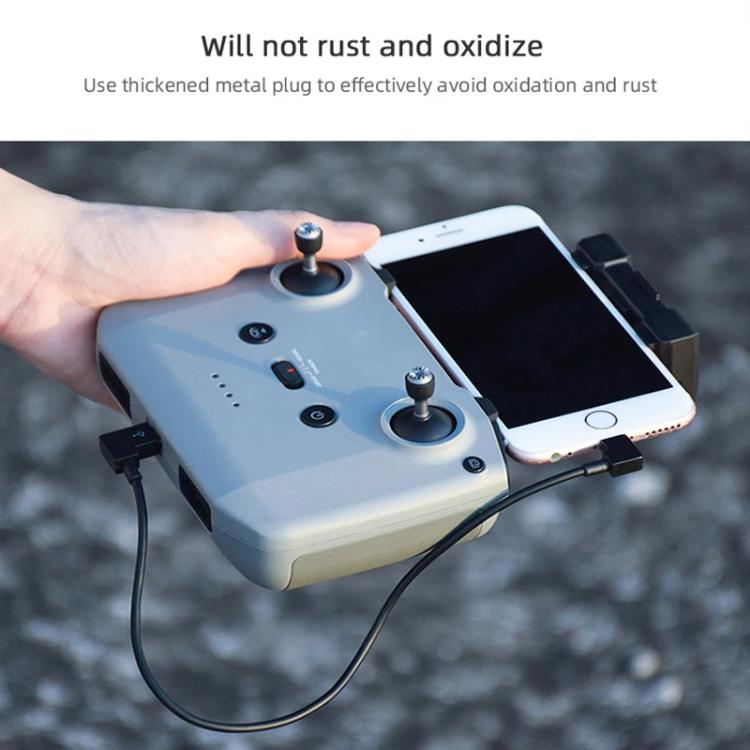 BRDRC Data Cable for DJI Mavic Air 2 / Air 2S / Mini 2, Type:30cm Type-C to Type-C - free shipping - PMC TechLife - Order now!