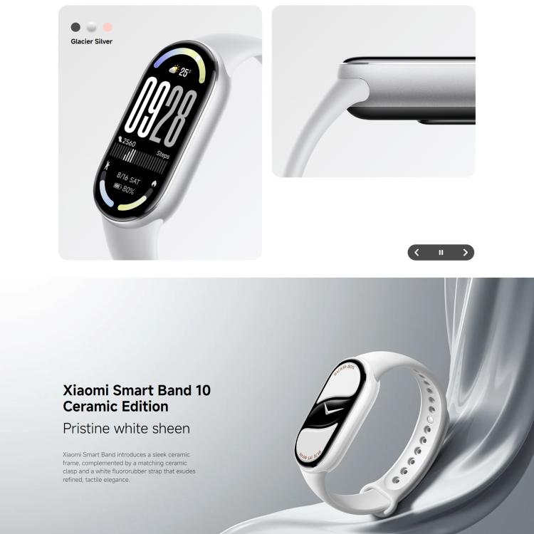 Original Xiaomi Smart Band 10, 1.72 inch AMOLED Screen 5ATM Waterproof Smart Watch, Support Blood Oxygen / Heart Rate Monitor(Black) - free shipping - PMC TechLife - Order now!