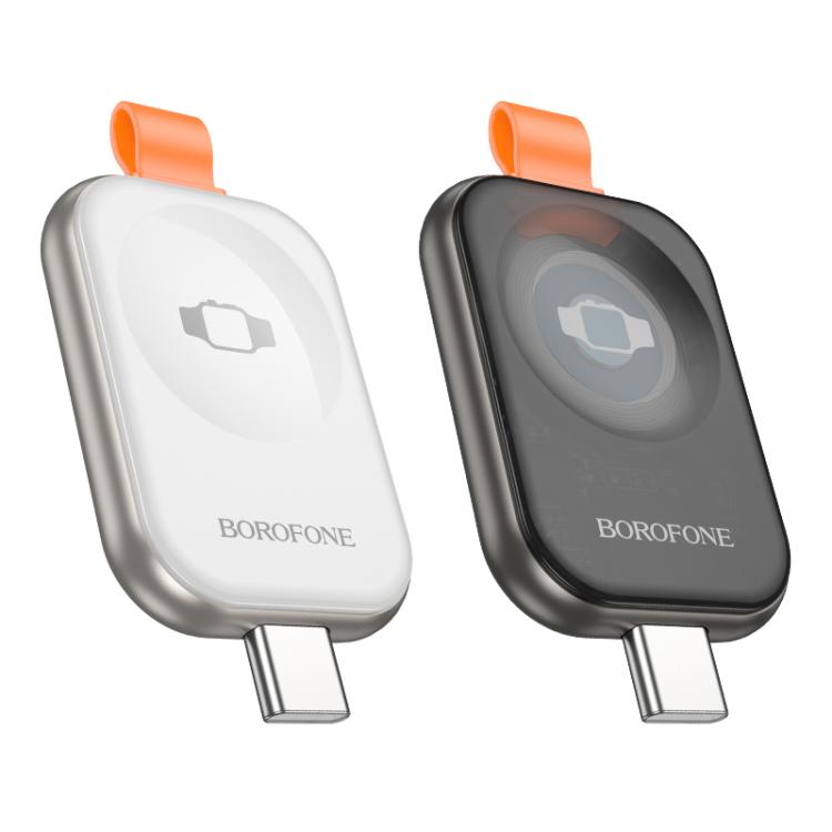 For Apple Watch Series Borofone BQ25A Portable Wireless Charger(Metal Gray) - free shipping - PMC TechLife - Order now!