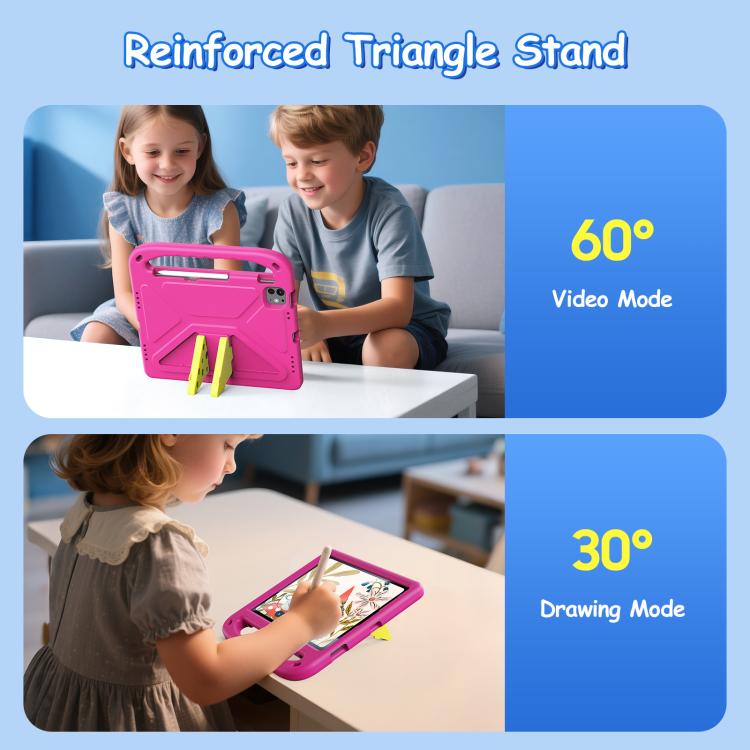 For iPad Air 2020 10.9 / 2022 DUX DUCIS PUFF Series EVA Portable Holder Tablet Case(Pink) - free shipping - PMC TechLife - Order now!