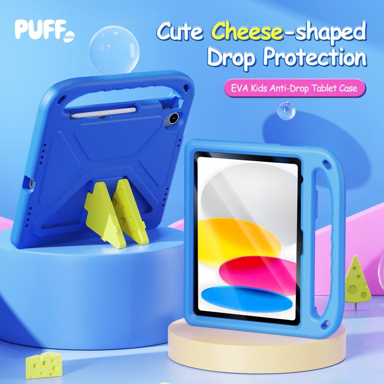 For iPad 2022 / 2025 DUX DUCIS PUFF Series EVA Portable Holder Tablet Case(Blue) - free shipping - PMC TechLife - Order now!