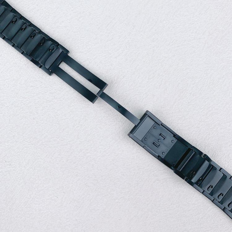 For Apple Watch 42mm / 41mm / 40mm / 38mm Tri-beads Side-detachable Buckle Stainless Steel Watch Band(Silver) - free shipping - PMC TechLife - Order now!