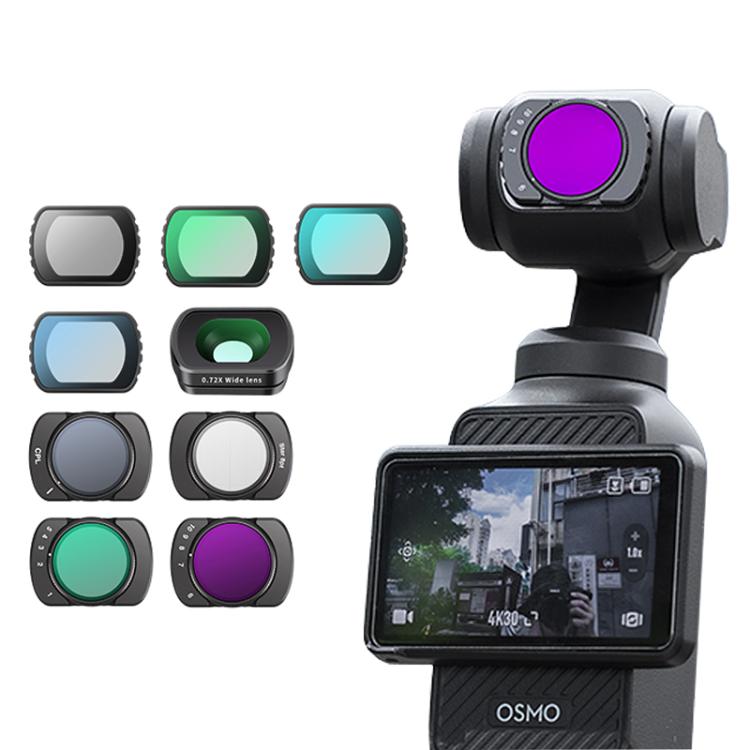 For DJI Osmo Pocket 3 Camera Lens Filter, Filter:Adjustable CPL - free shipping - PMC TechLife - Order now!