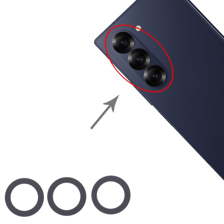 For Samsung Galaxy Z Fold6 SM-F956B 10set Back Camera Lens - free shipping - PMC TechLife - Order now!
