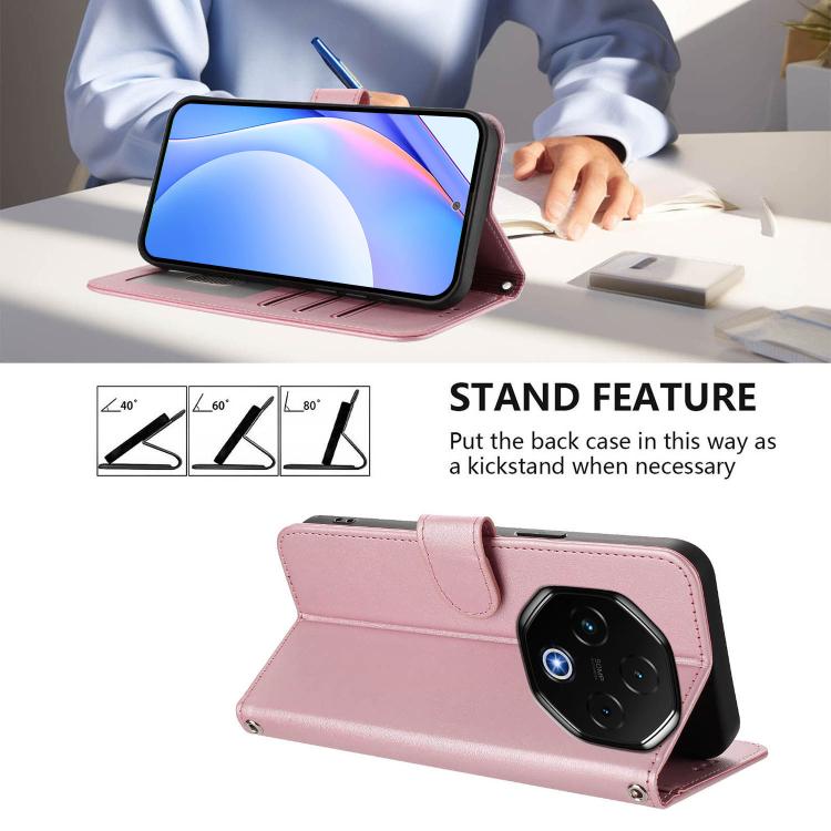 For UMIDIGI G100 Pro Litter Panda Embossing RFID Leather Phone Case with Lanyard(Pink) - free shipping - PMC TechLife - Order now!