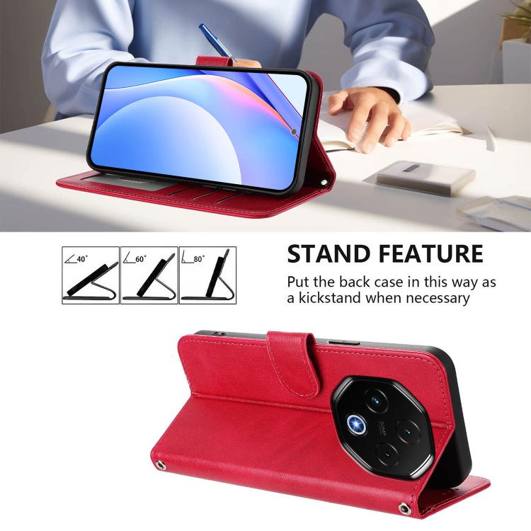 For UMIDIGI G100 Pro Litter Panda Embossing RFID Leather Phone Case with Lanyard(Rose Red) - free shipping - PMC TechLife - Order now!