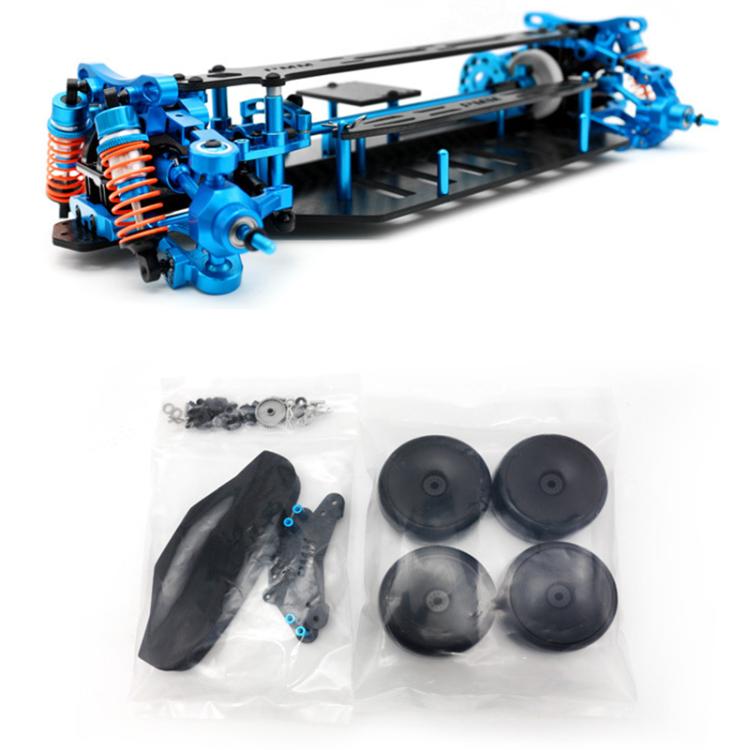 PMM Racing TT02 1:10 Carbon Fiber Chassis Aluminum Alloy RC Car Frame - free shipping - PMC TechLife - Order now!