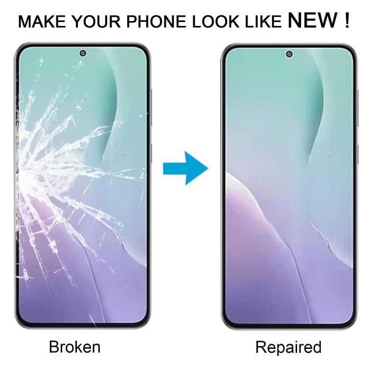 For Samsung Galaxy M56 SM-M566B 10pcs Front Screen Outer Glass Lens with OCA Optically Clear Adhesive - free shipping - PMC TechLife - Order now!