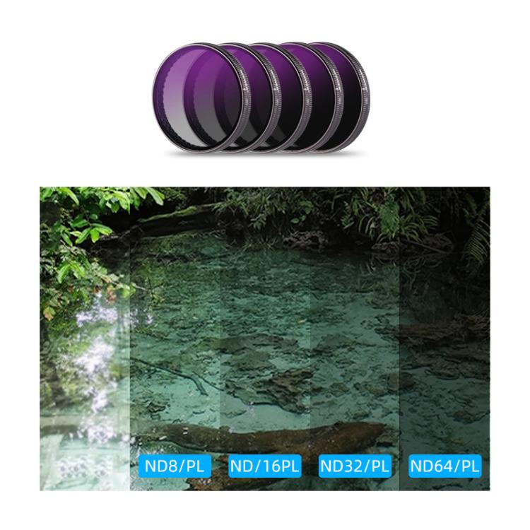 For DJI Action 5 Pro Camera Lens Filter, Filter:ND32 - free shipping - PMC TechLife - Order now!