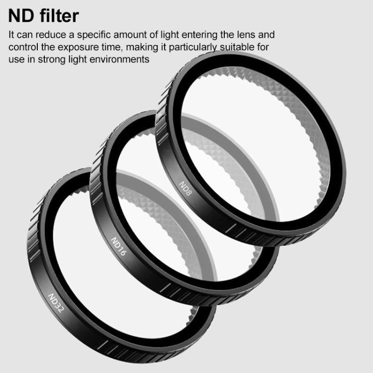 For DJI Action 5 Pro Camera Lens Filter, Filter:ND8 - free shipping - PMC TechLife - Order now!
