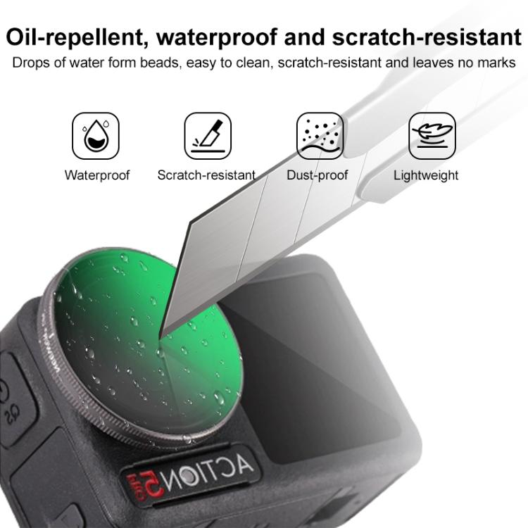 For DJI Action 5 Pro Camera Lens Filter, Filter:ND16 - free shipping - PMC TechLife - Order now!