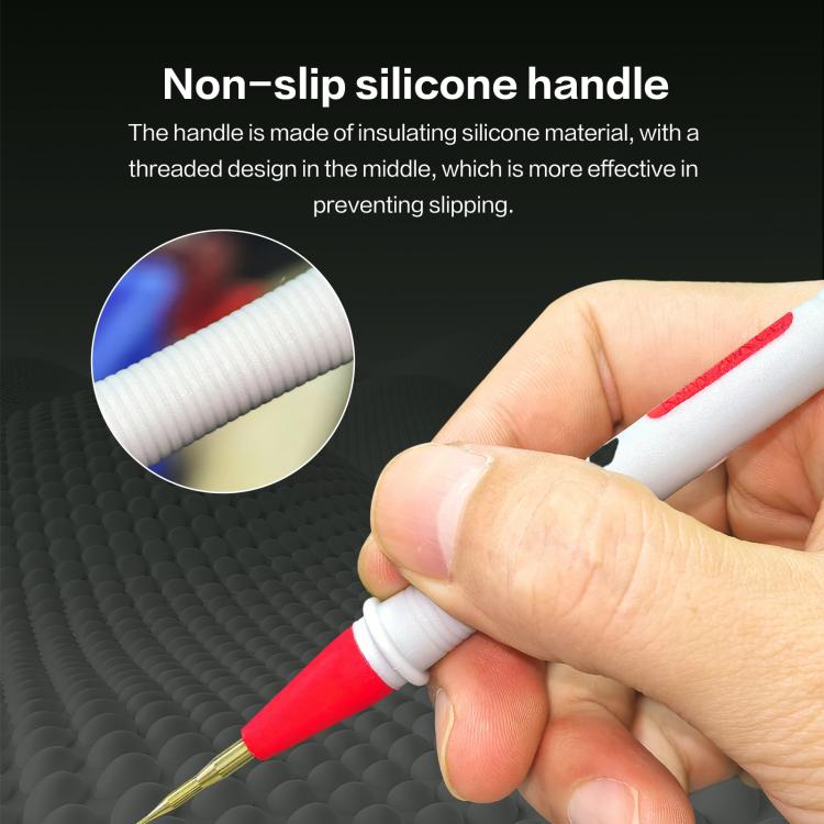 i2C Pure Copper Silicone Probe Detection Pen, Model:Straight Plug Without Stainless Steel Needle - free shipping - PMC TechLife - Order now!