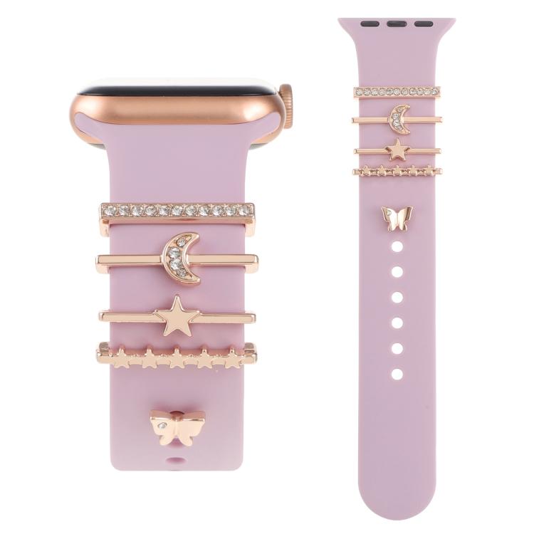 Smart Watch Band Decorative Ring Metal Accessories(Star Moon Butterfly) - free shipping - PMC TechLife - Order now!