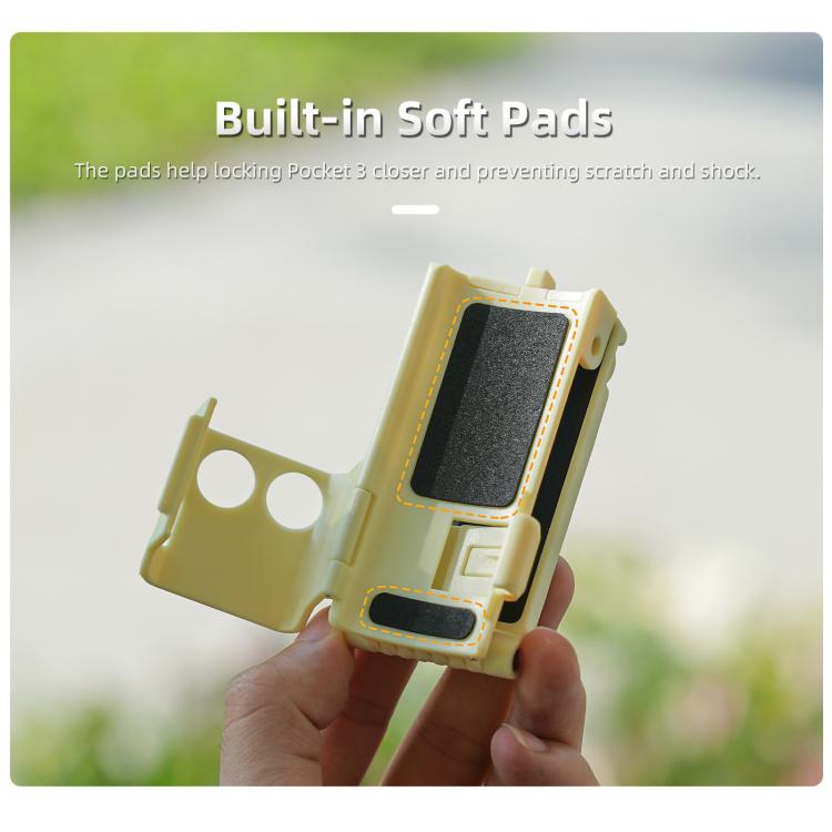 For DJI OSMO Pocket 3 Sunnylife Magnetic Mount 1/4 Adapter Cold Shoe Tabletop Base Bracket Angles Adjustable Multi Expansion Mount(Yellow) - free shipping - PMC TechLife - Order now!