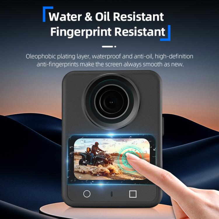 For DJI Osmo 360 STARTRC 2pcs HD Screen Tempered Glass Films(Transparent) - free shipping - PMC TechLife - Order now!
