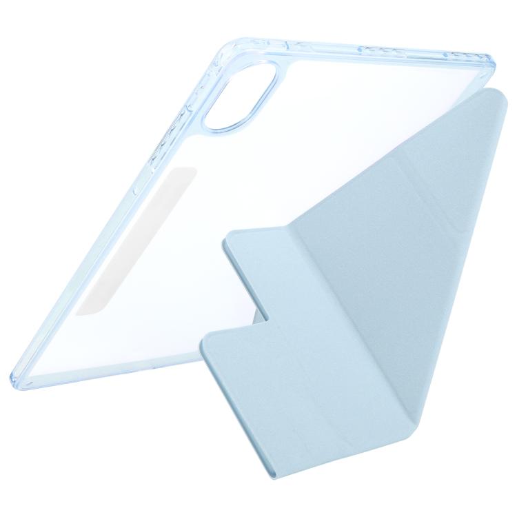 For Huawei MatePad Air 12 2024 Magnetic Detachable Dual-Clasp Acrylic Deformation Leather Tablet Case(Ice Blue) - free shipping - PMC TechLife - Order now!